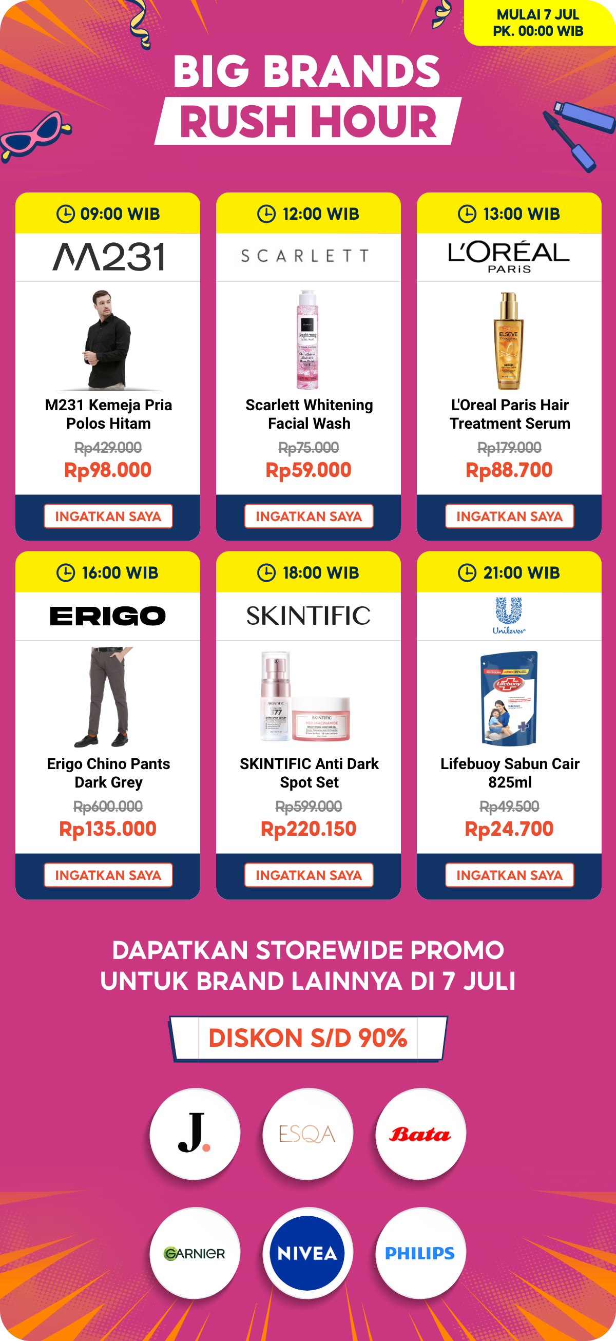 Puncak Promo 7.7 Shopee Live Bombastis Sale | Flash Sale RP1