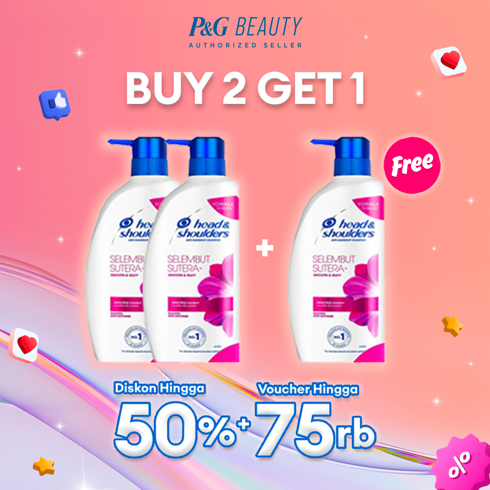 Jual Head and Shoulders Sampo Anti Ketombe Selembut Sutera Perawatan