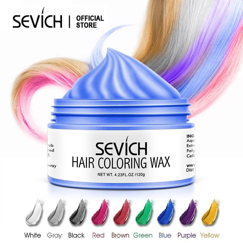 Jual Sevich Hair Coloring Wax Pewarna Rambut Instant Shopee Indonesia