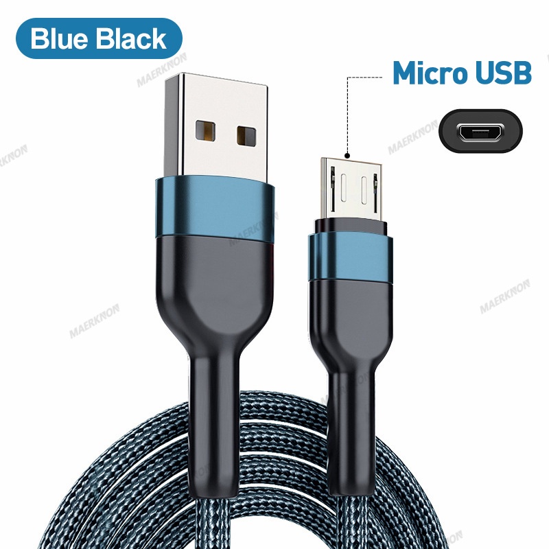 Jual Micro 3A USB Cable Fast Charging USB Data Cable Cord for