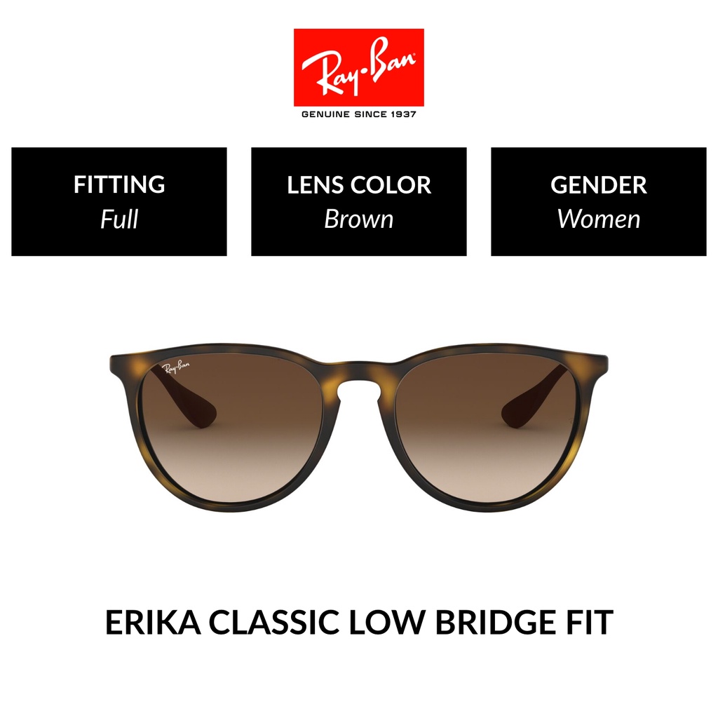 Jual RAYBAN Erika RB4171F 865/13 Full Fitting Sunglasses 54mm