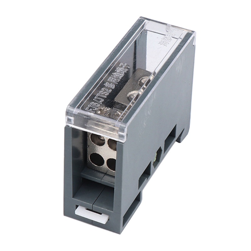 Jual Terminal Block Blok Din Rail Distribution Box One in 2 Out 4 Out 6 ...