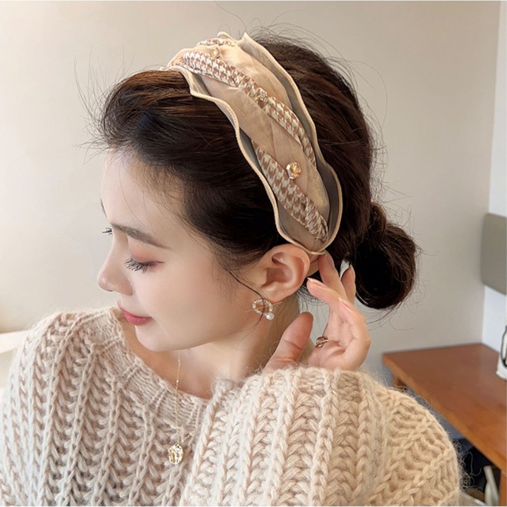 Jual Town Shell Mi Poong Korean Fairy Head Band / Bando Korea