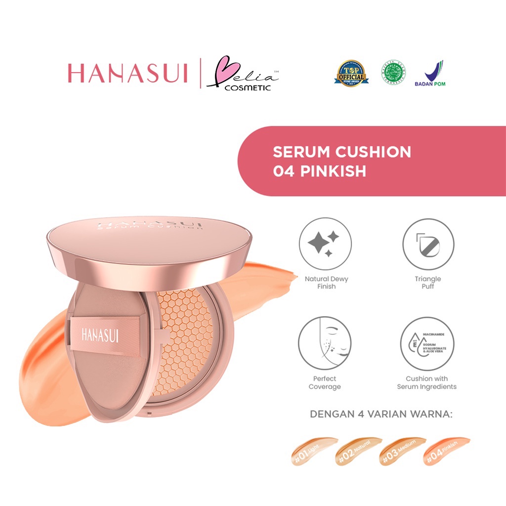 Jual Hanasui Serum Cushion Serum Cushion Soulmatte Foundation