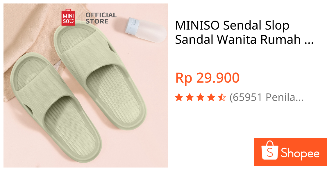 MINISO Sandal Rumah EVA