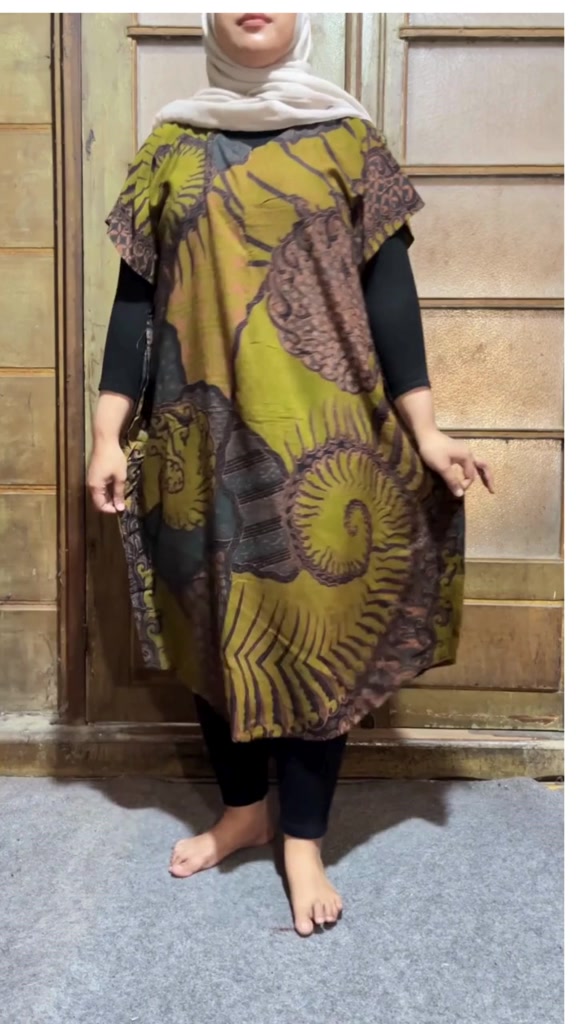 Daster Lowo Batik Rayon Resleting Surya Teja 2