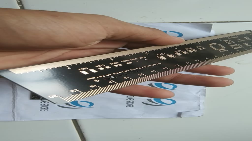 Jual Penggaris Electrical Engineer Ruler referensi Desain Jalur Layout ...