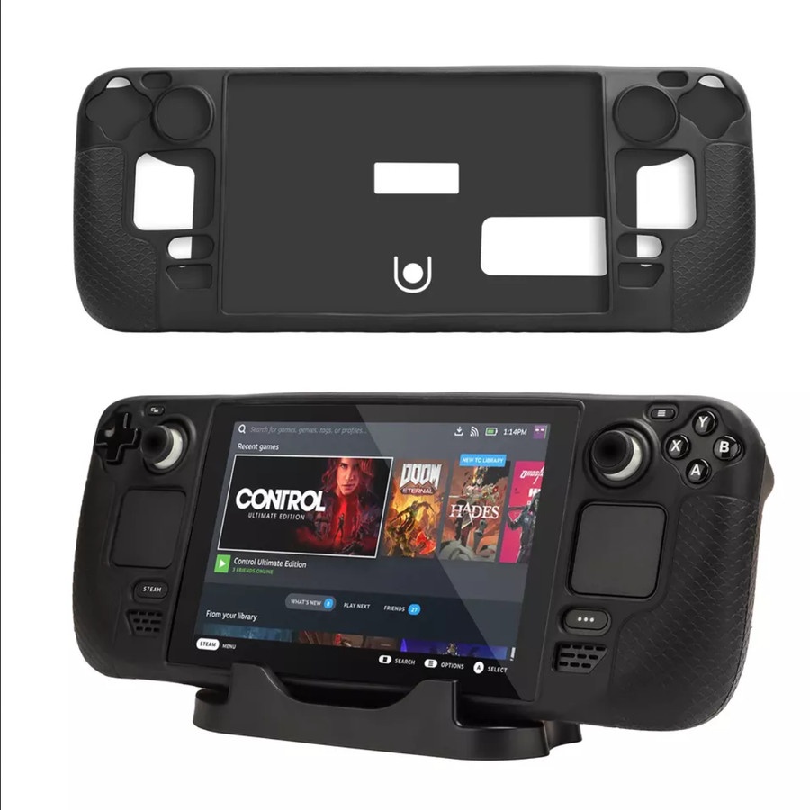 Jual Hifylux Silicone Protective Case and Anti-Scratch Cover Steam Deck ...