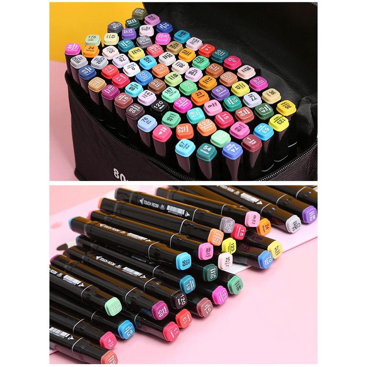 Jual WD TouchFive 24/36/48/60/80 Warna Sketsa Spidol Umum General ...