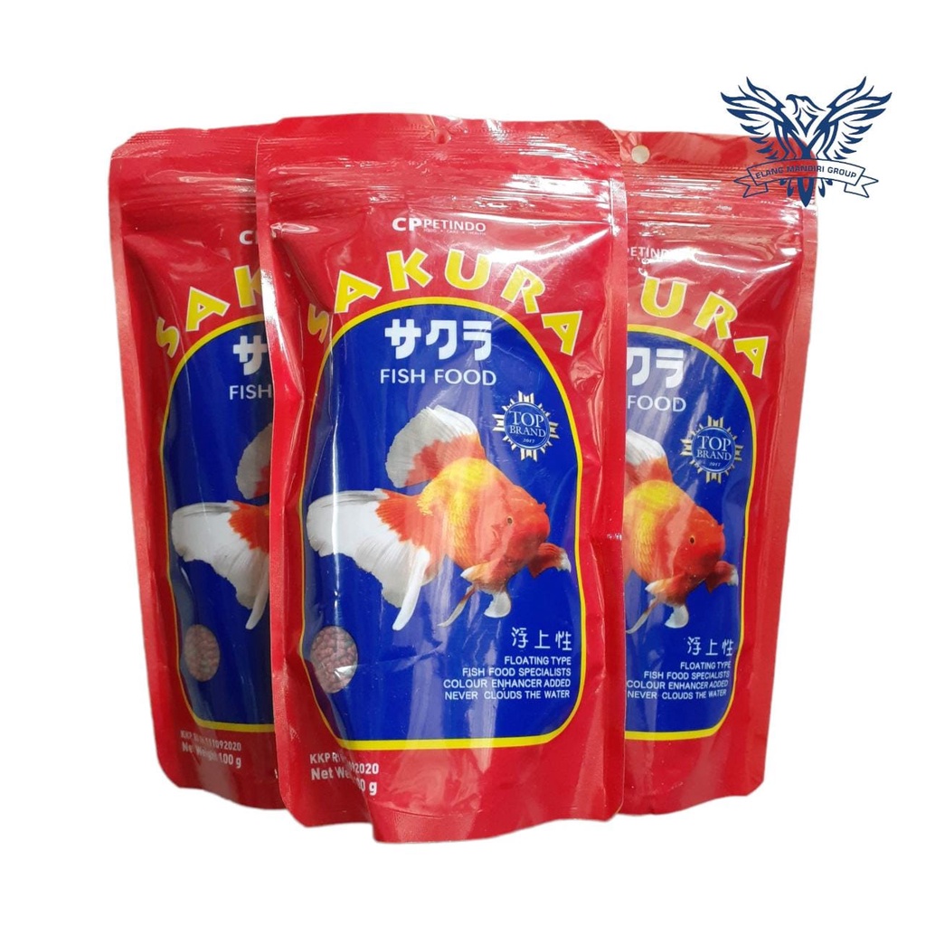 Jual Sakura Fish Food Makanan Ikan Hias Shopee Indonesia