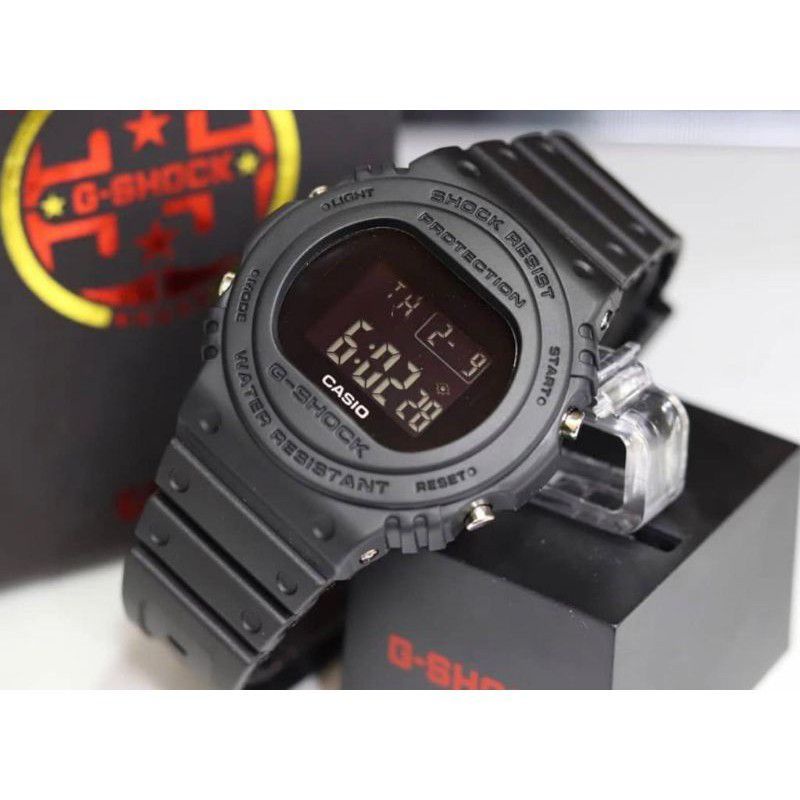 Jual LS Jam tangan casio dw5700 led digital strap rubber jam tangan ...