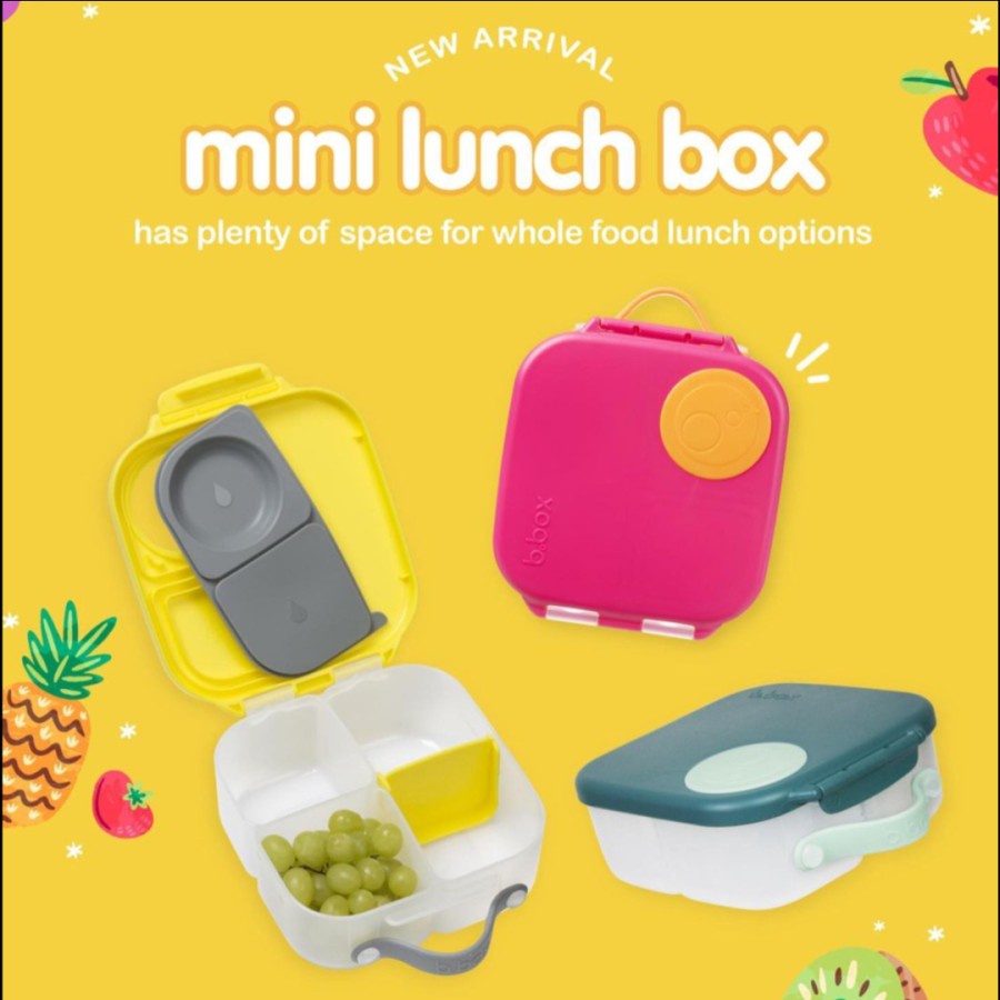 Jual BBOX Mini Lunch Box / Kotak Makan Anak Sekolah / Kotak Bekal