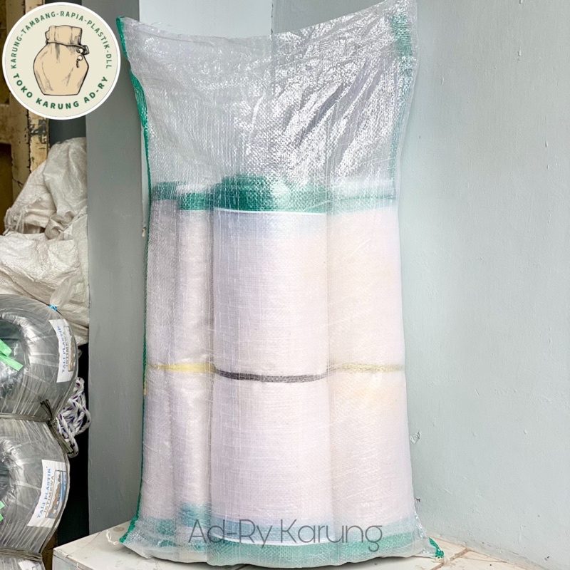 Jual Karung Bekas Ukuran 25 Kg Transparan Kondisi Bersih Mulus | Shopee ...