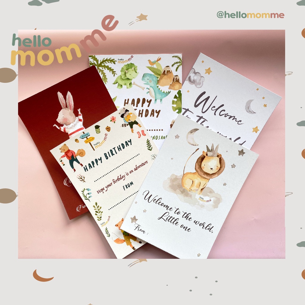 Jual Kartu Ucapan Ulang Tahun/ Greetings Card Happy Birthday/ Kartu