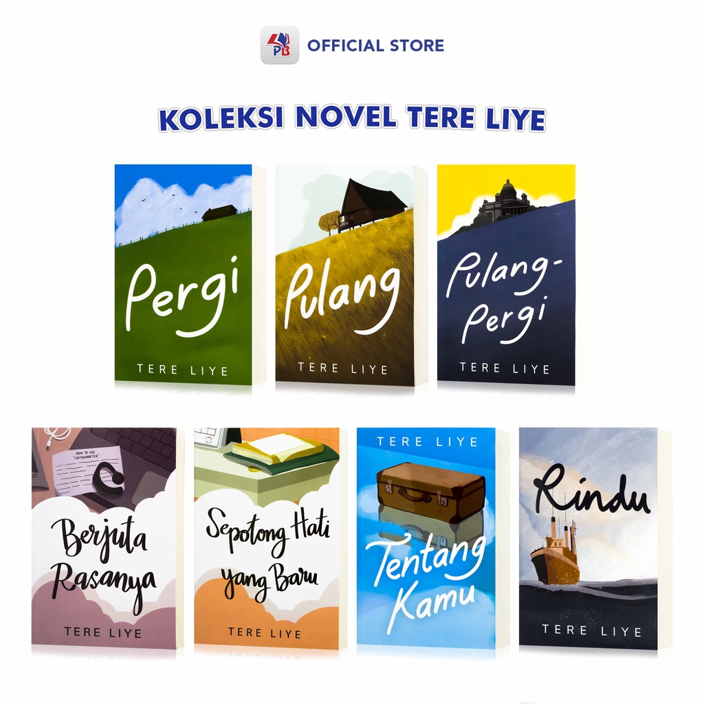 Jual Buku Novel Tere Liye : Berjuta Rasanya /Tentang Kamu /Pergi ...