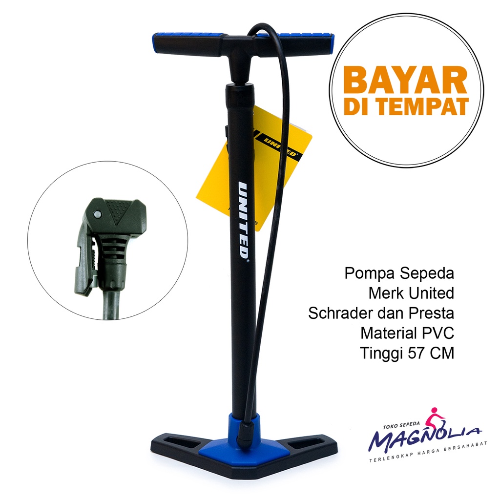 Jual Pompa United PM 1100 Sepeda Pompa Ban Sepeda Fixie Motor