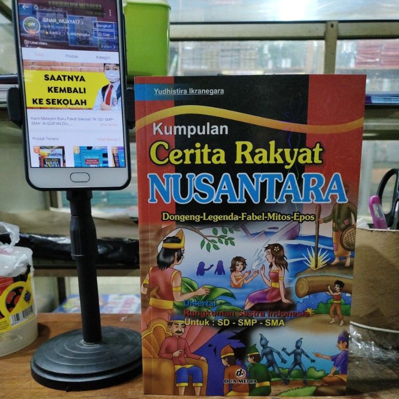 Jual Buku Kumpulan Cerita Rakyat Nusantara 34 Provinsi Full Color ...