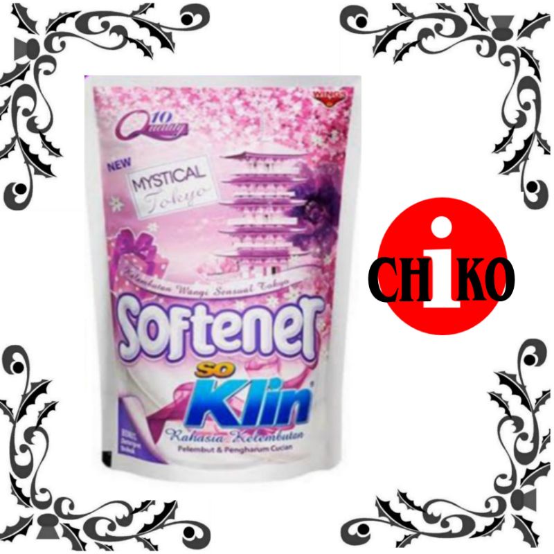 Jual So Klin Softener 900 Ml Pewangi pakaian | Shopee Indonesia