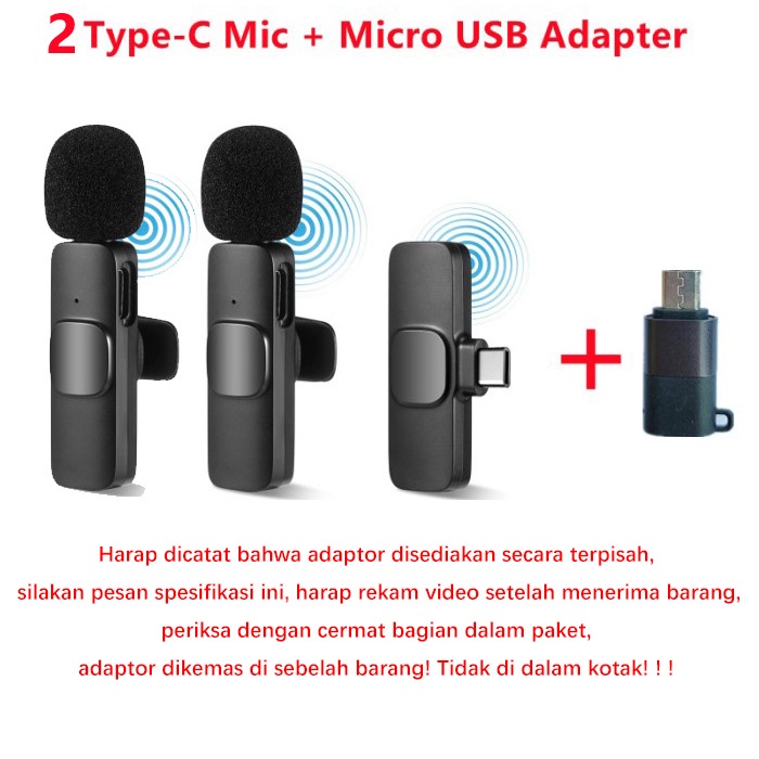 Microfono Lavalier Wireless DDKJ - Per IPhone, Android, PC, Con Riduzione Rumore, Ideale Per Video E Podcast - Foto 5