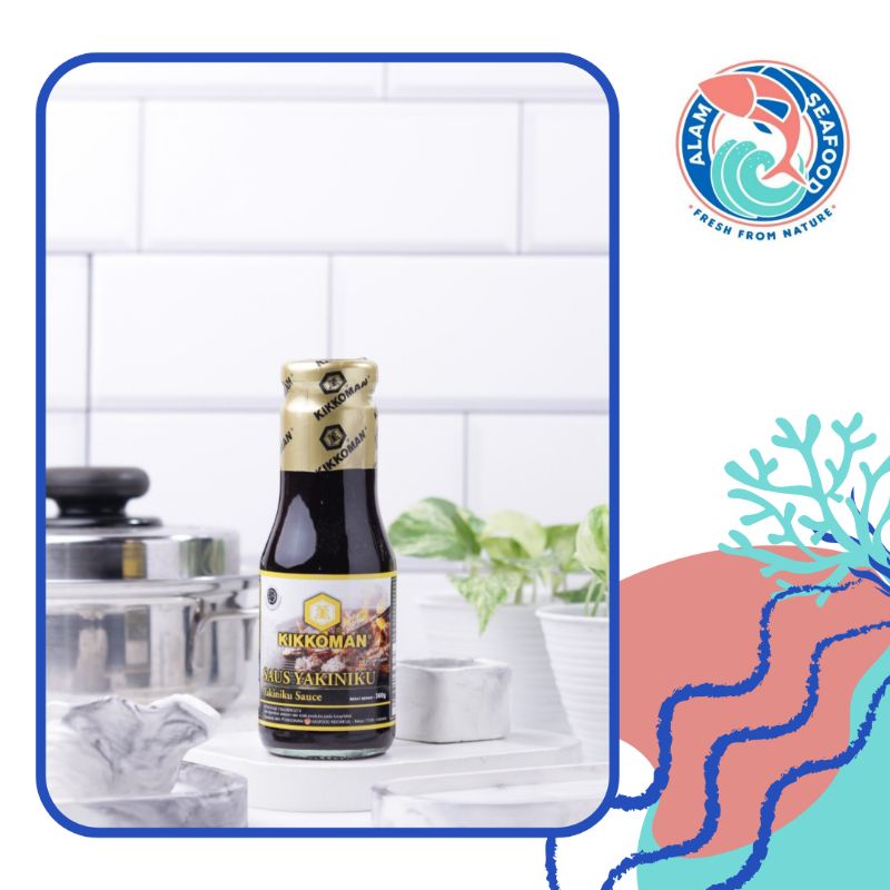 Jual Kikkoman Yakiniku Sauce Halal Botol 300 Gr | Shopee Indonesia