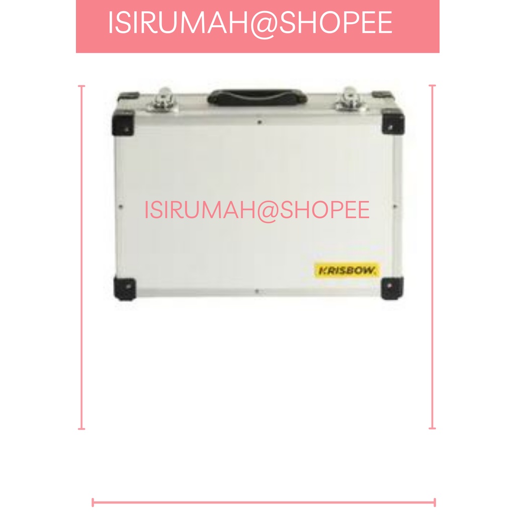 Jual Krisbow Kotak Peralatan Aluminium Dgn Busa Protective Tool Box ...
