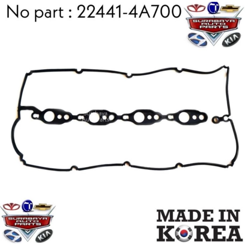 Jual Packing Paking Gasket Cover Tutup Klep Hyundai H1 Diesel Mesin A2 ...
