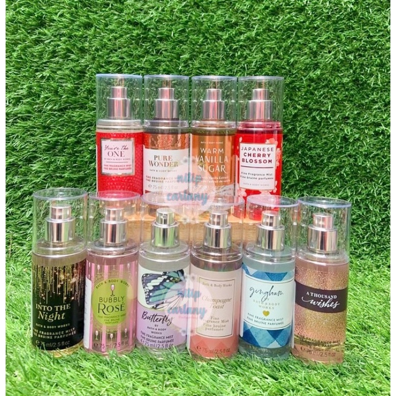 Jual BBW BATH & BODY WORKS BODY MIST 75ml (TRAVEL SIZE) | Shopee Indonesia