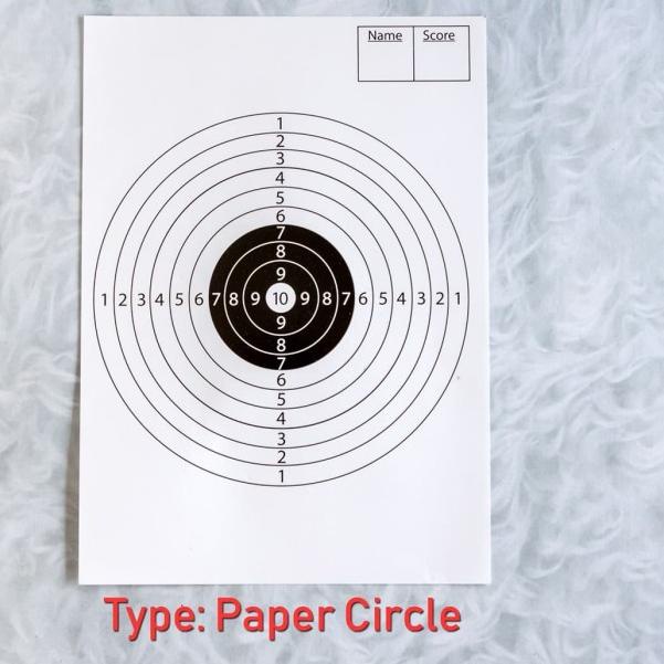 Jual Sasaran Tembak Shooting Target Paper Circle Shopee Indonesia