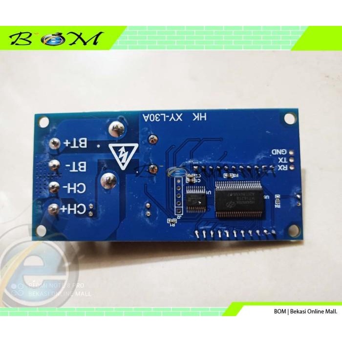 Jual Modul kit rangkaian Charger Aki Digital LCD Otomatis Cut Off 30A ...