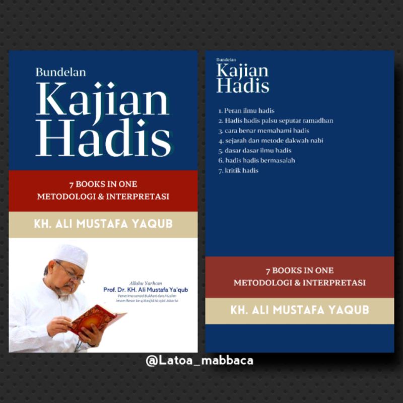 Jual KUMPULAN 7 BUKU HADIS KH. ALI MUSTAFA YAQUB / KULIAH ULUMUL HADIS ...