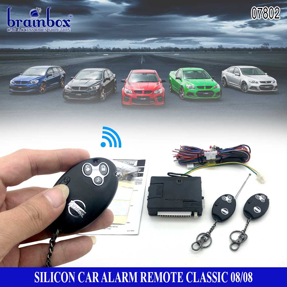 Jual ORIGINAL Silicon Alarm Remote Mobil Classic 08 Alarm Mobil Sirene ...