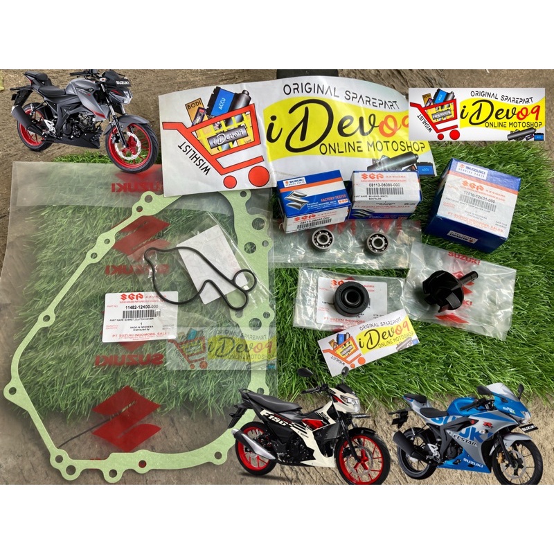 Jual Seal Sil Waterpump Satu Set Waterpam Satria Fu Fi GSX R S 150 Pump