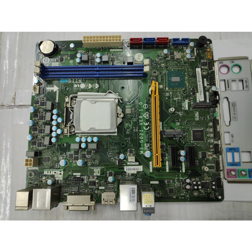 Jual Motherboard H110 LGA 1151 VGA Onboard DDR4 HDMI | Shopee Indonesia