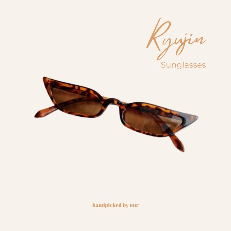 Jual Kacamata Ryujin Kacamata Small Frame Korean Cat Eye Sunglasses