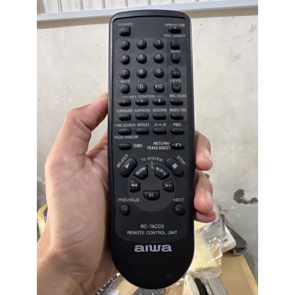 Jual REMOTE REMOT AIWA RC-7AC03 ORIGINAL ASLI | Shopee Indonesia