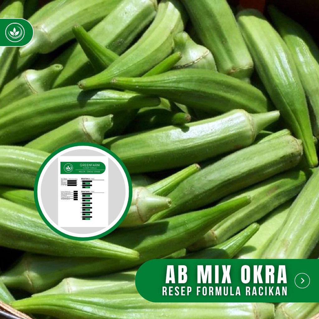 Jual Resep AB Mix Okra Formula Racikan Nutrisi Pupuk Okra | Shopee ...