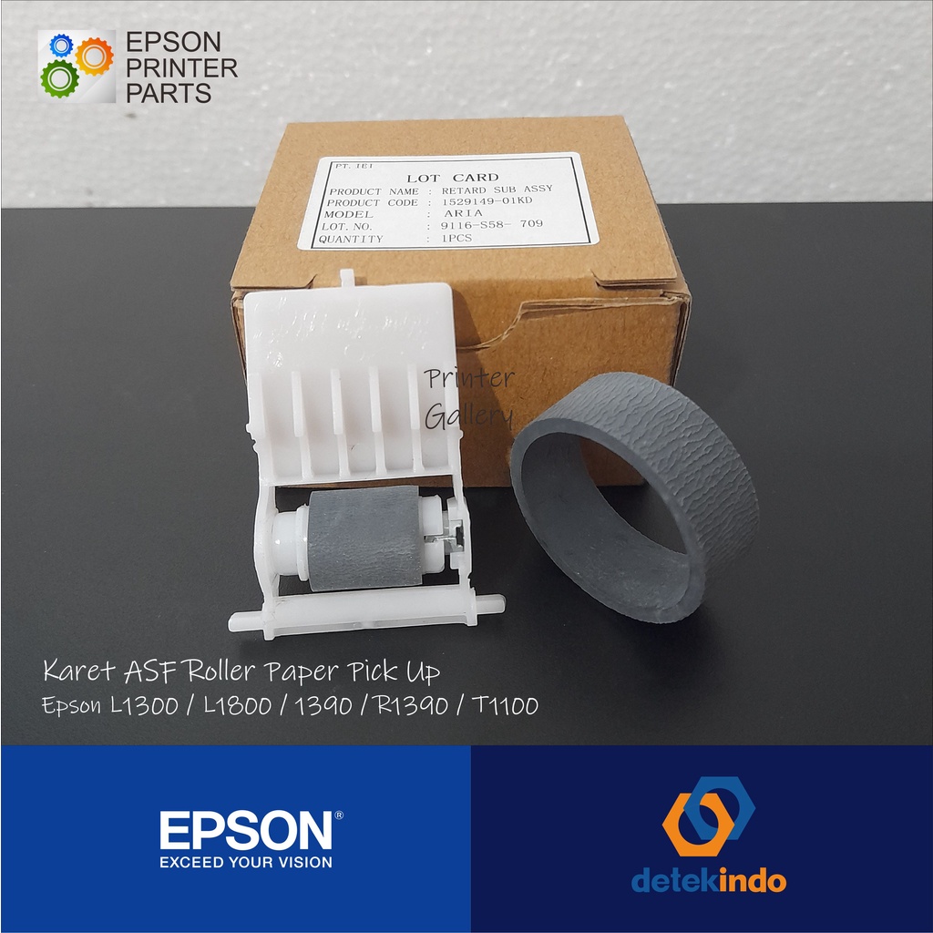 Jual Karet Asf Roller Paper Pick Up Epson L1300 L1800 1390 R1390 T1100 Shopee Indonesia 4308