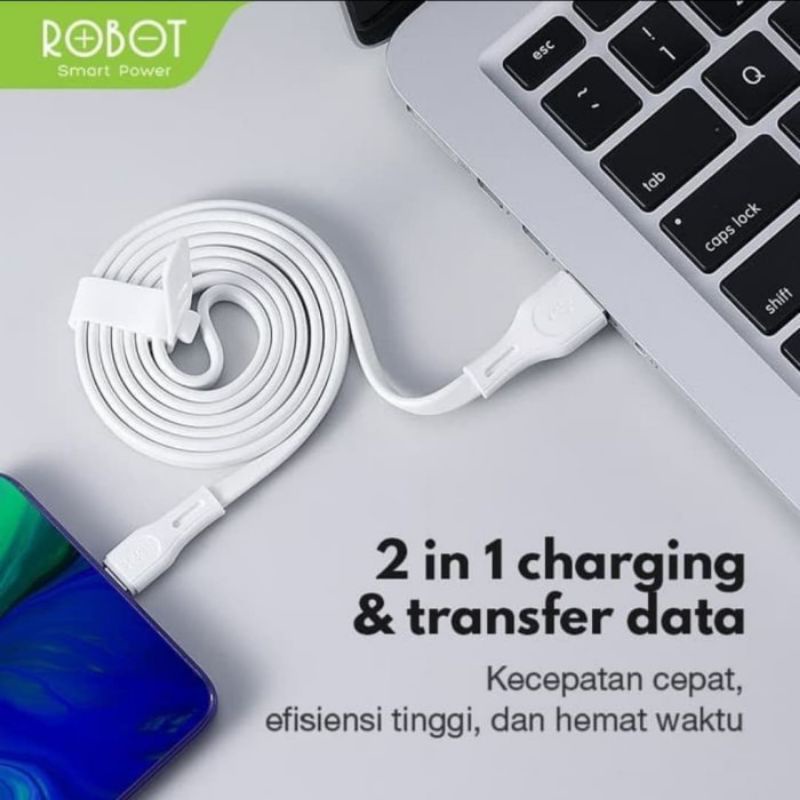 Jual Kabel Data Robot RDL 100S Lightning (for iPhone) | Shopee Indonesia