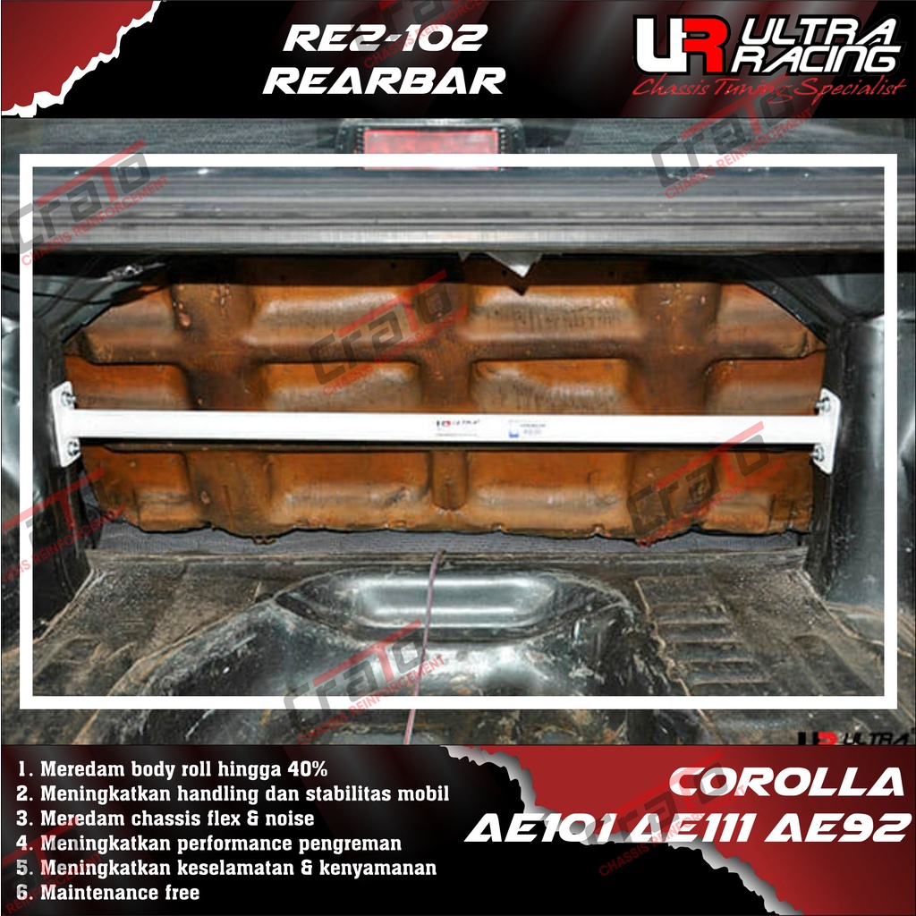 Jual Aksesoris Stabiliser ULTRA RACING Safety Bar Rearbar Rear