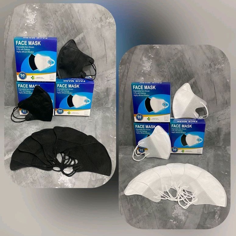 Jual MASKER DUCKBILL FM GARIS +BOX DAN NON BOX ISI 50 PCS | Shopee ...