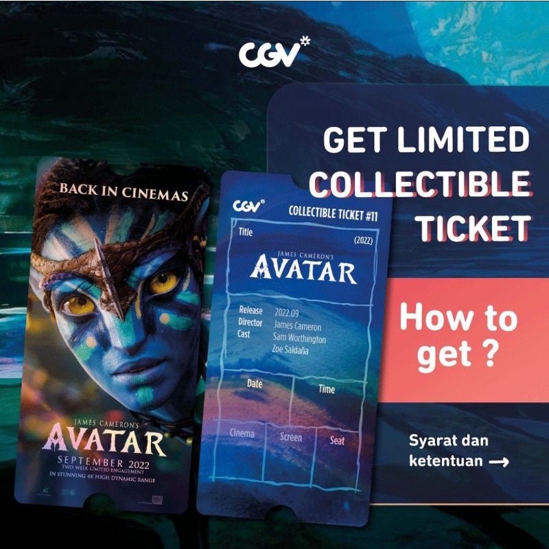 Jual [READY] Official Collectible Ticket Avatar | Shopee Indonesia