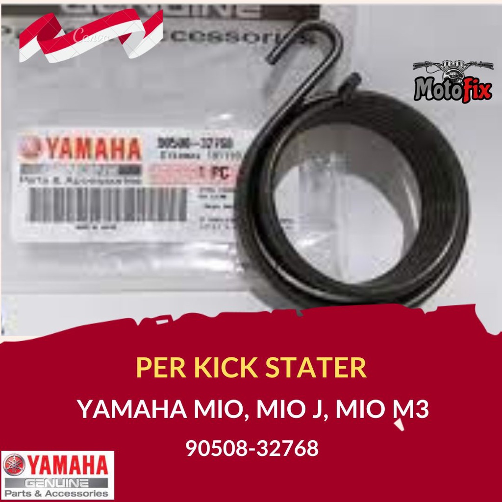 Jual PER KICK STATER, PER SELAHAN STATER ORIGINAL YAMAHA MIO, MIOJ, MIO ...