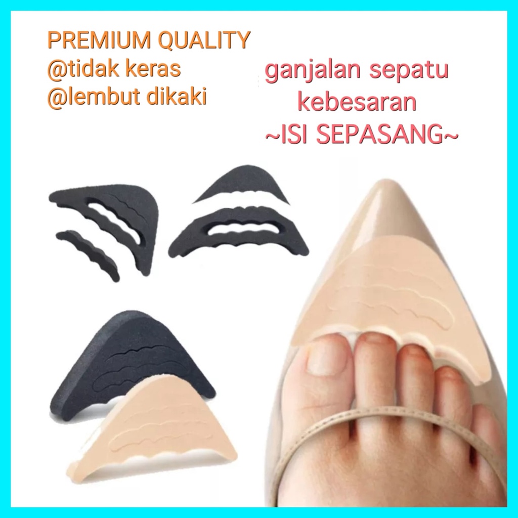 Jual INSOLE SEPATU GANJALAN DEPAN SEPATU SHOE PAD INSOLE SEPATU GJB ...