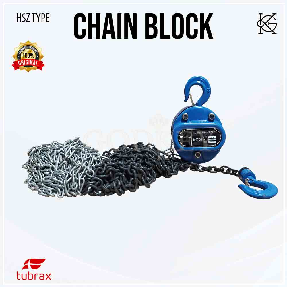 Jual JAPAN Chain Block 2 ton x 5 meter Kerekan Manual Takel bulat ...