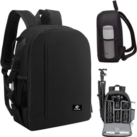 EVEBAG BM720 tas kamera ransel untuk DSLR mirrorless dan laptop