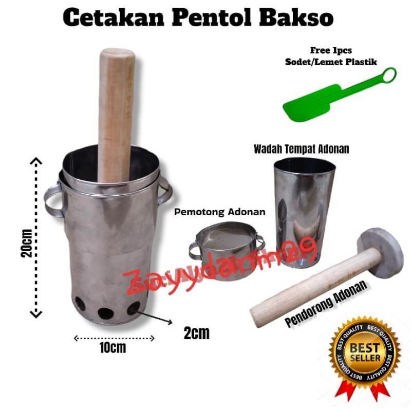 Jual Cetakan Pentolan Bakso / Cetakan Pentol Cilok / Alat Membuat Bakso ...