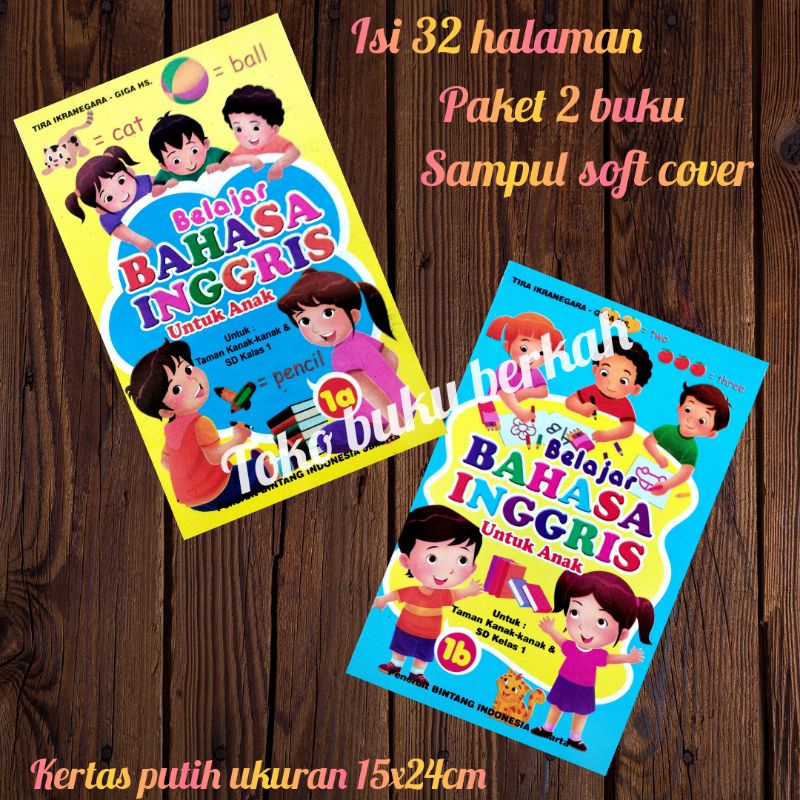 Jual Buku Belajar Bahasa Inggris Isi 2 Buku 1a &1b (15x24 Cm) | Shopee ...