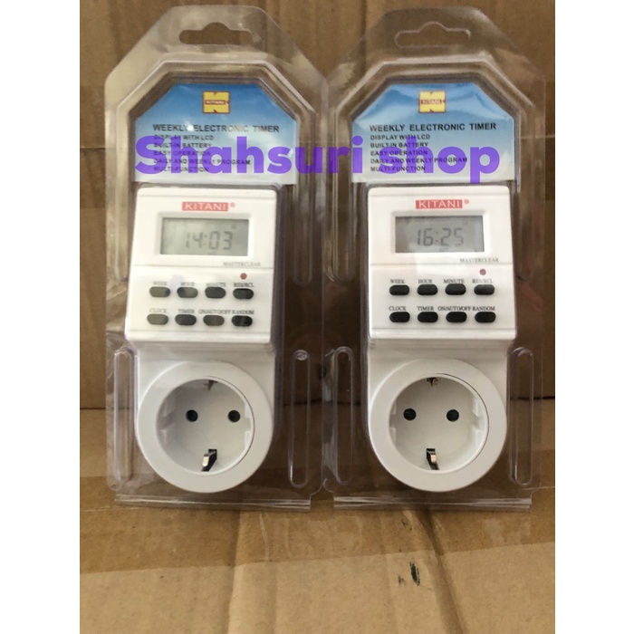 Jual TIMER KITANI DIGITAL STOP KONTAK WAKTU OTOMATIS | Shopee Indonesia