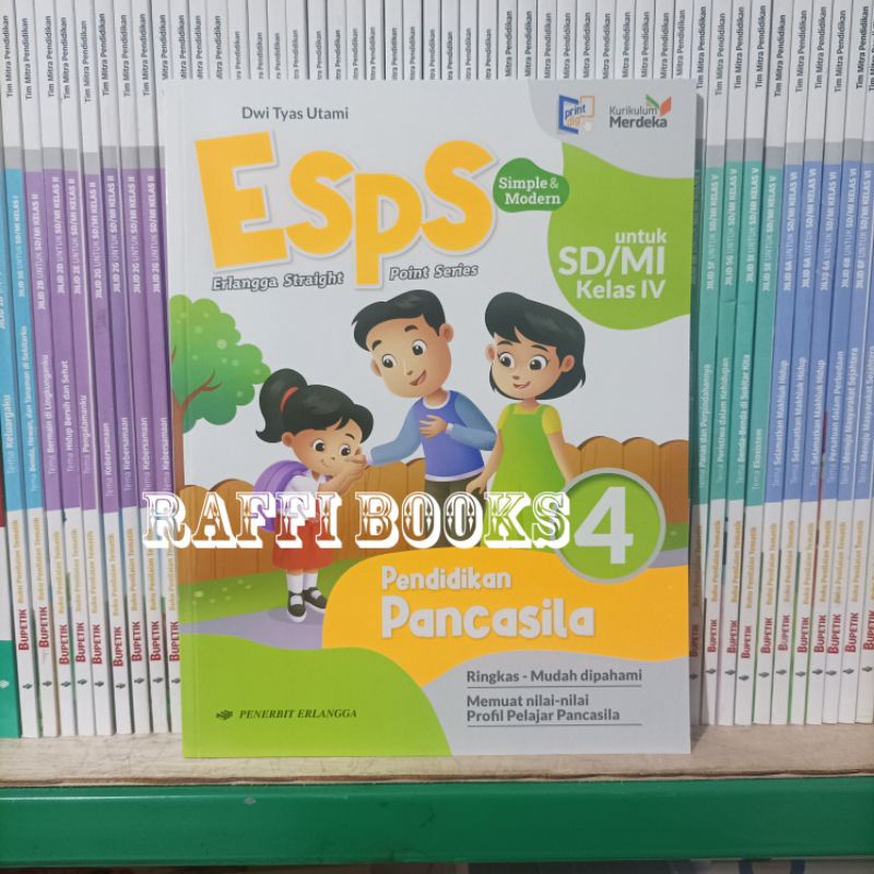 Jual Buku Esps Pendidikan Pancasila Kelas 4 SD Kurikulum Merdeka ...