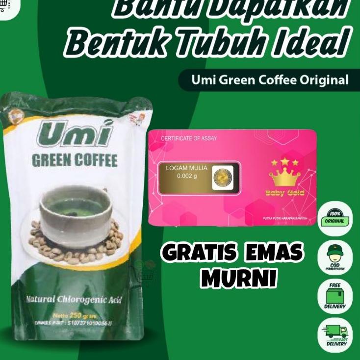 Jual Best Umi Green Coffee Original Pelangsing Ki Penurun Berat Badan ...